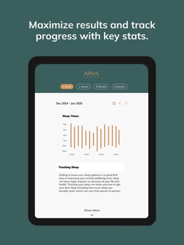 ARVAmethod iPad screenshot