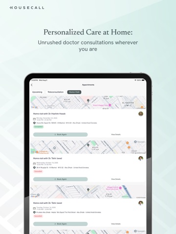 Housecall - زيارة منزلية iPad screenshot 7