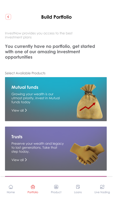 InvestNow Screenshot