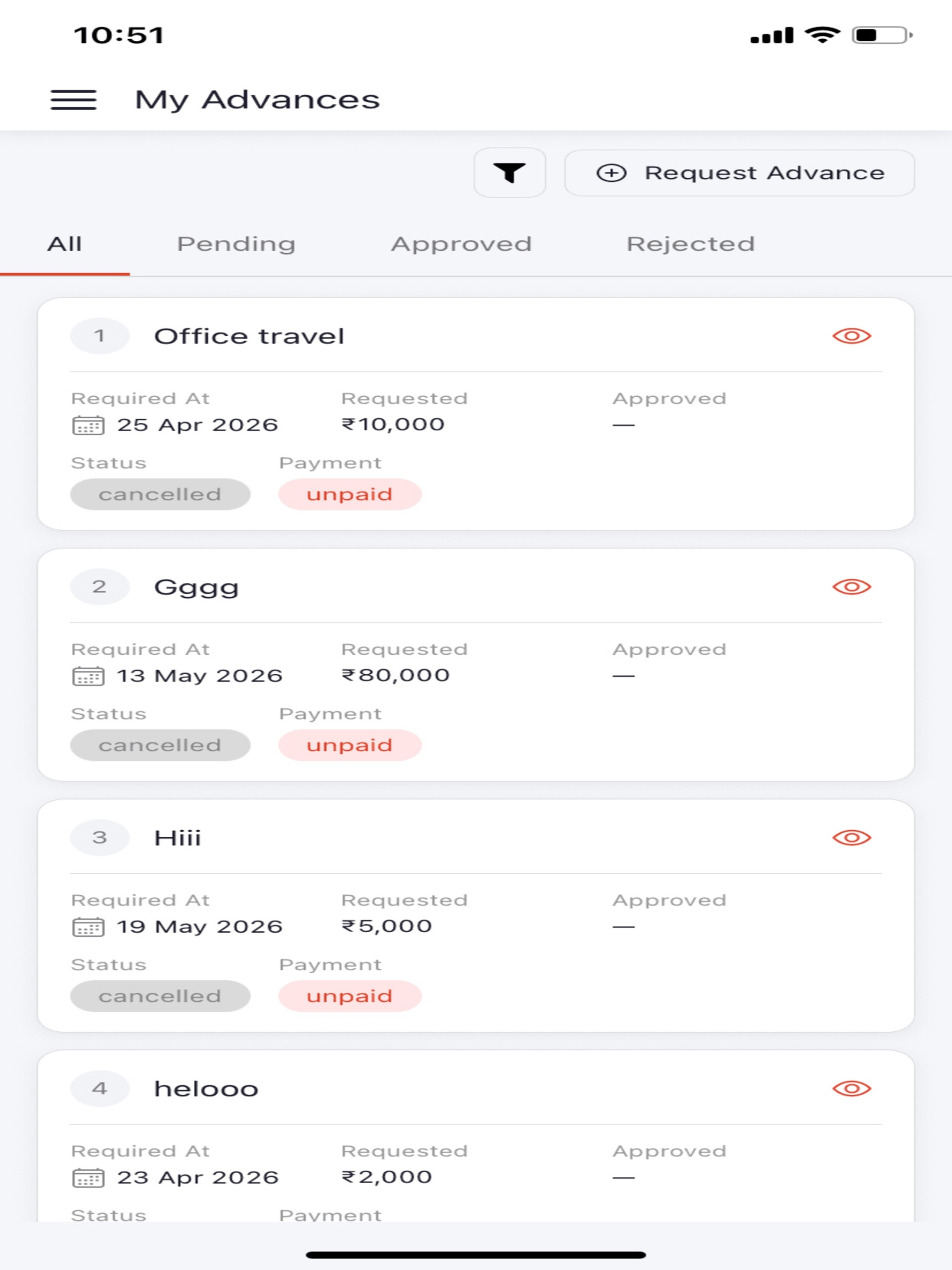 Teamex Expense Manager