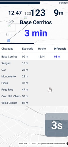 Caebes Copiloto Mapa screenshot
