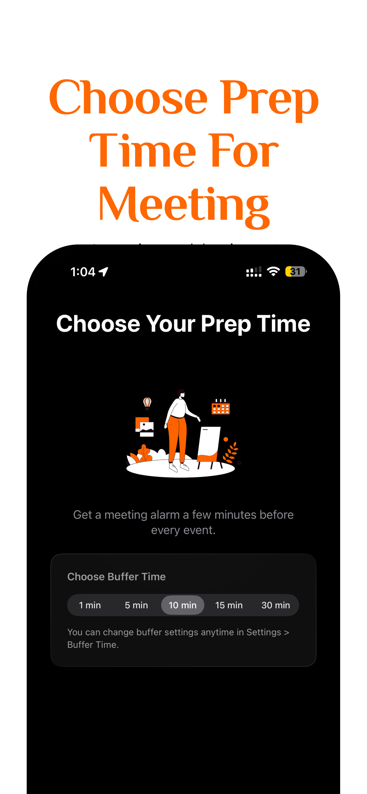 Calerto: Meeting Alarm screenshot 3