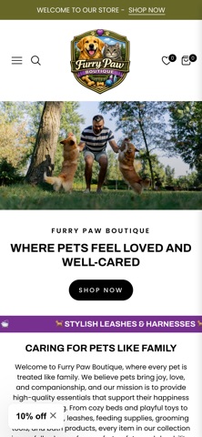 Furry Paw Boutique Screenshot 1 of 5