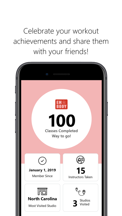 Embody Studio Clinic iPhone screenshot 4 - Health & Fitness app