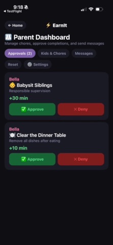 EarnIt Time and Allowance Screenshot 5 of 8