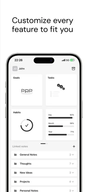 Strukt: Productivity Dashboard screenshot 4