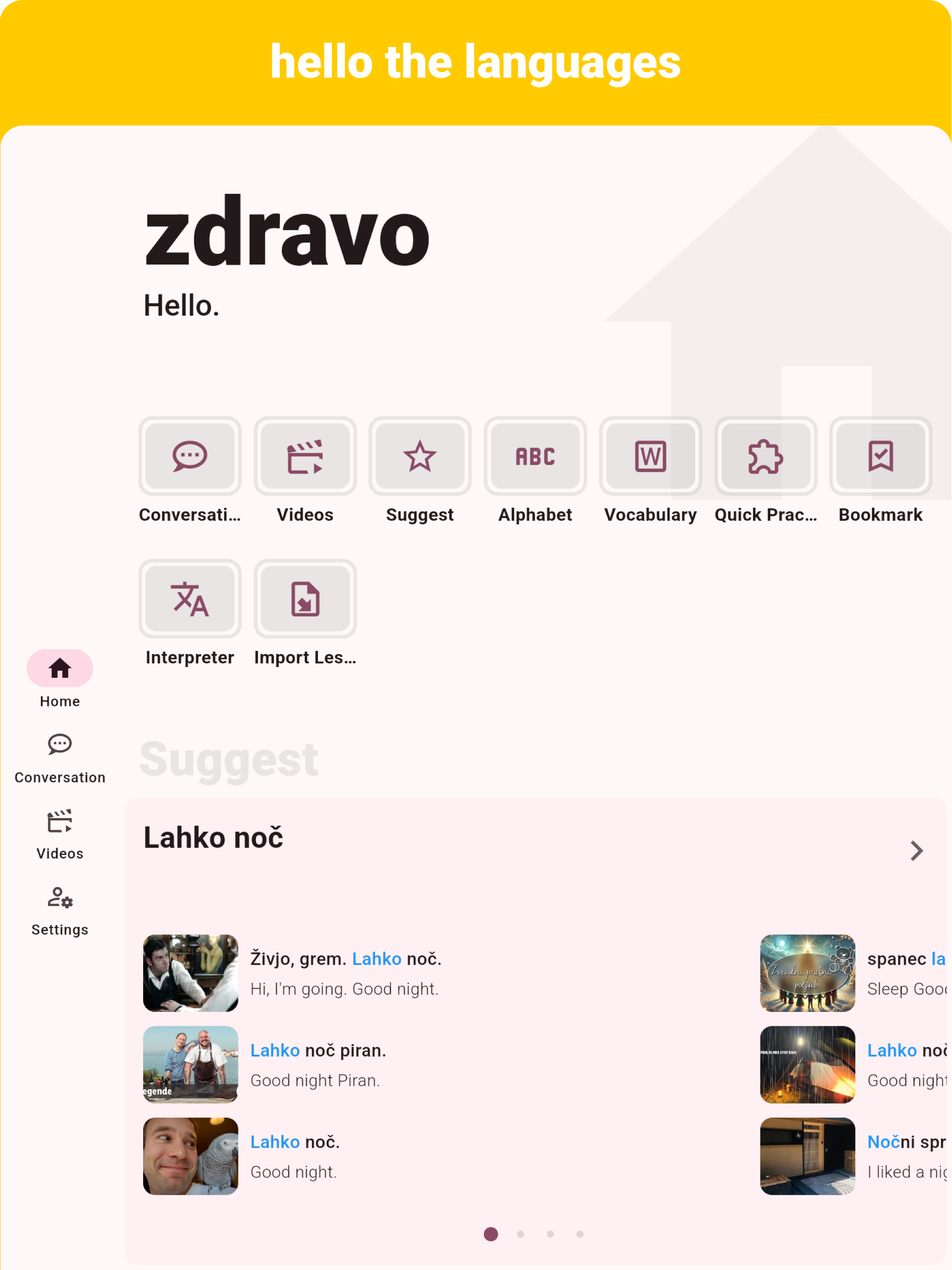 Slovenian - Listening Speaking