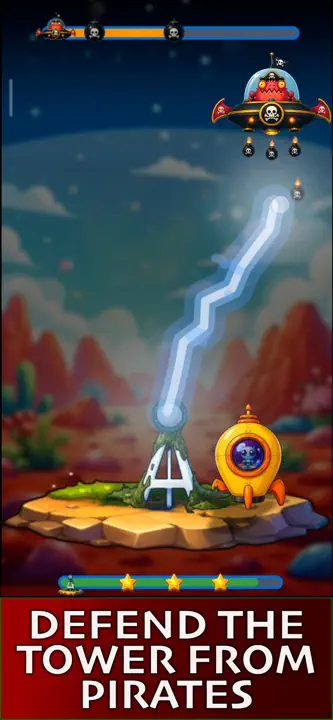 Simon in space game screenshot 4