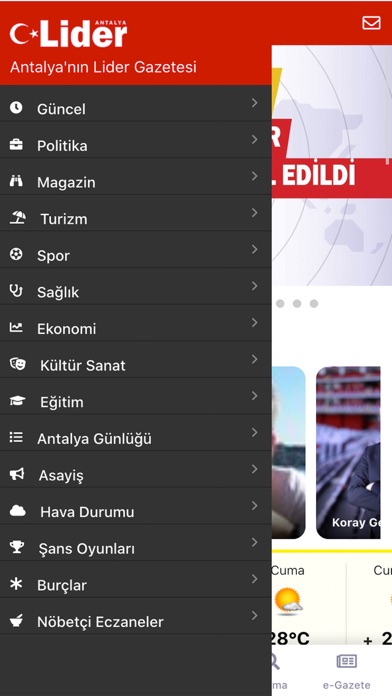 Lider Gazete - Antalya Screenshot