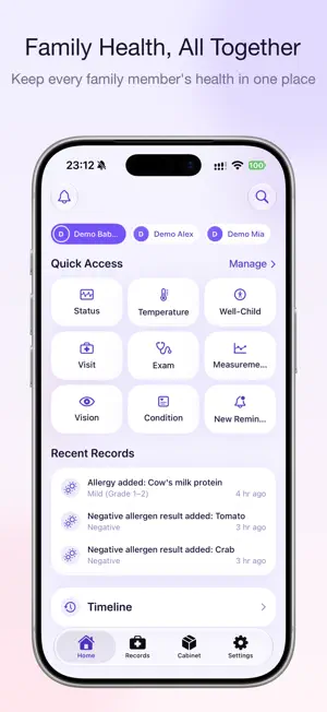CareRecord: Health Tracker screenshot 1