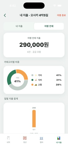 칼정산 screenshot