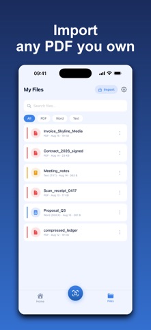 PDF Scanner AI: Editor, Reader Screenshot 4 of 6