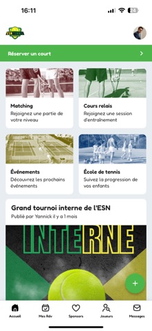 Tennis Nanterre screenshot