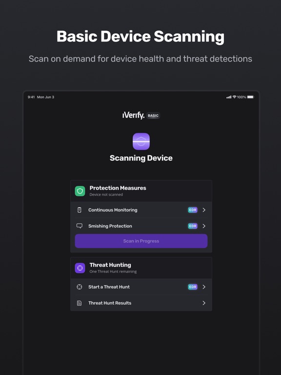 Screenshot #4 pour iVerify Basic