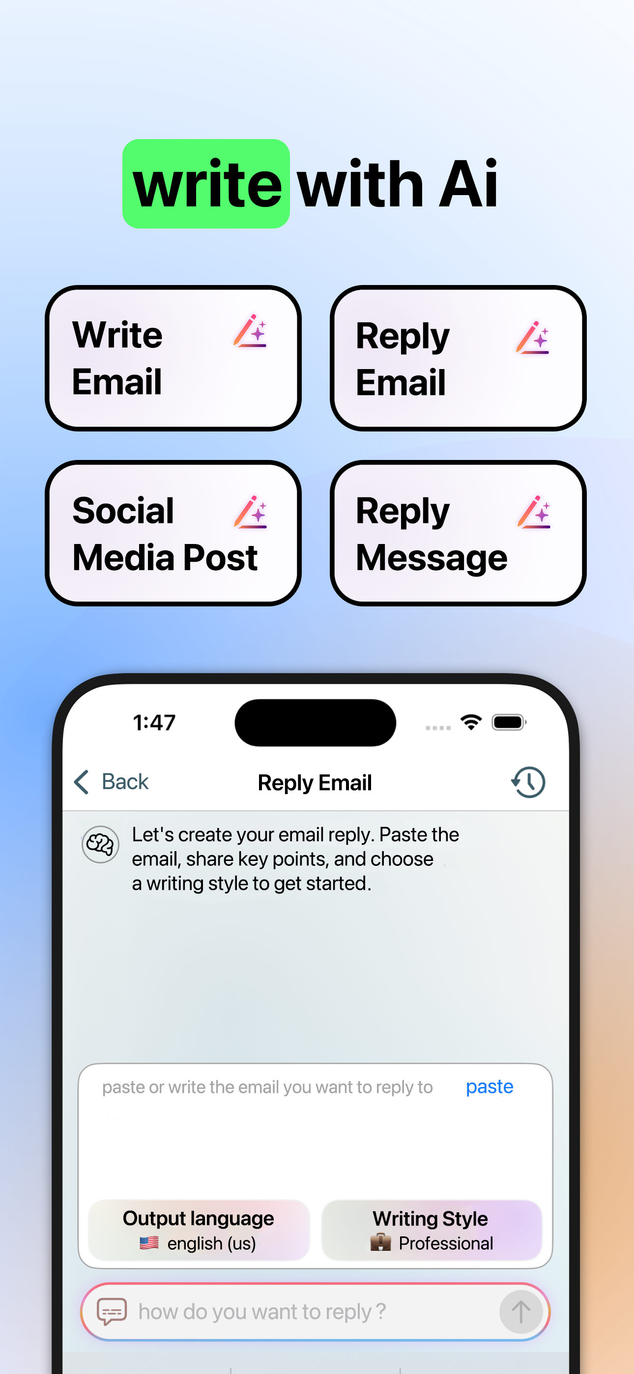 AI Keyboard – AnyWrite Type AI screenshot 7