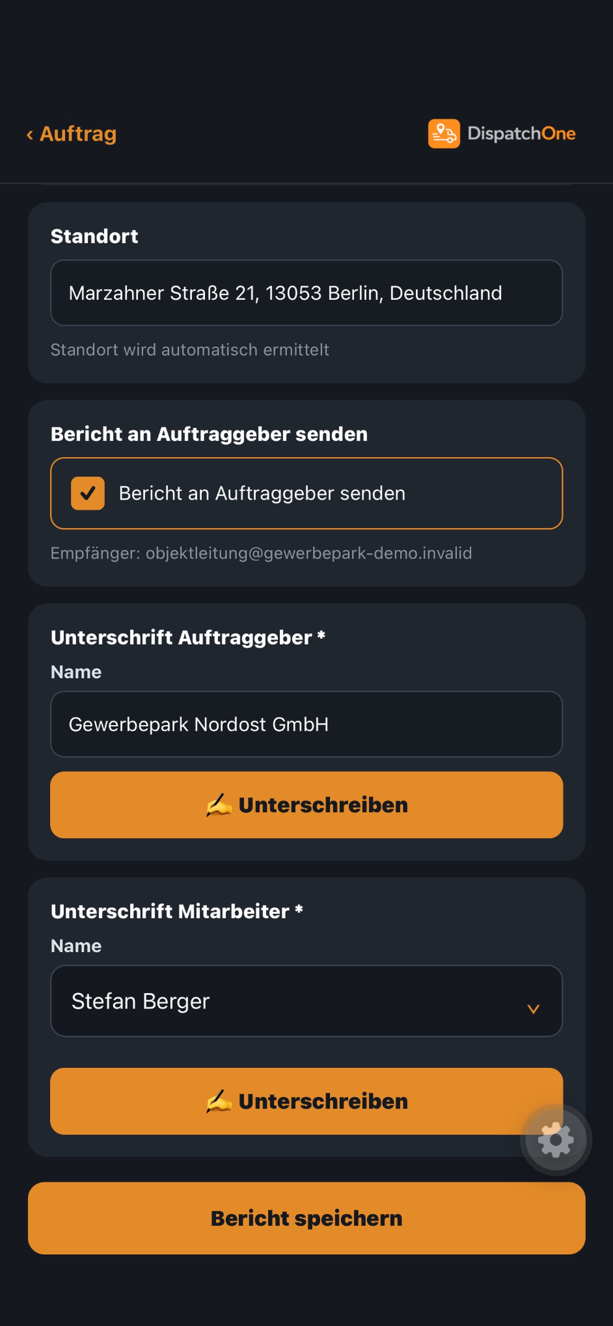 Screenshot 7 of DispatchOne – Einsatzplanung