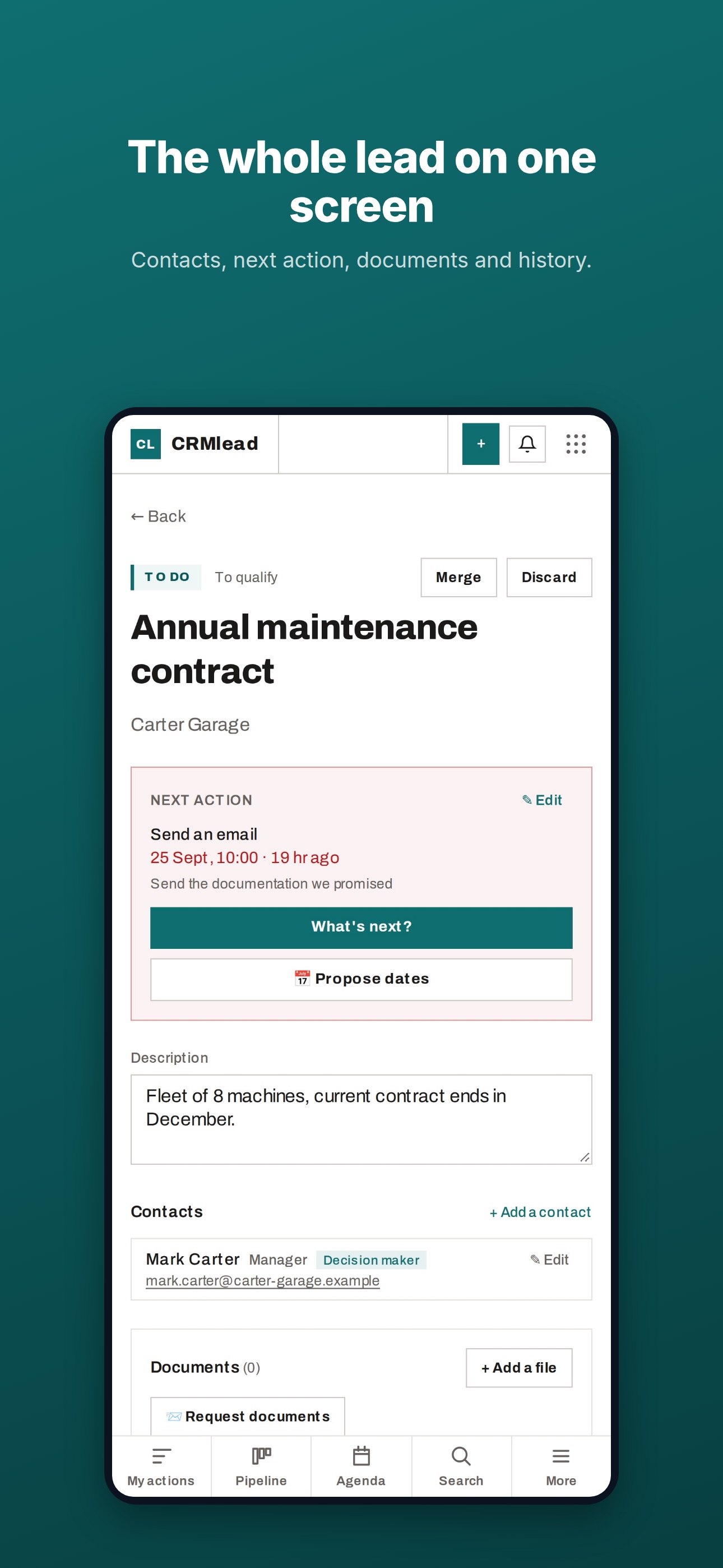 Screenshot 3 of CRMlead