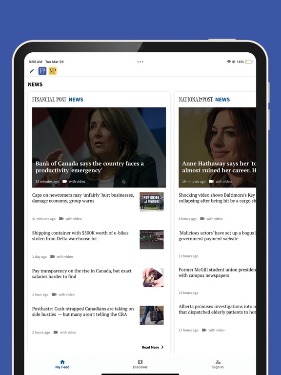 Screenshot #4 pour Financial Post
