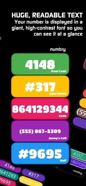 numbry screenshot 2