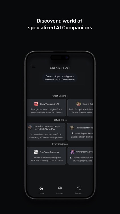 Creators AGI: AI Companions screenshot-3