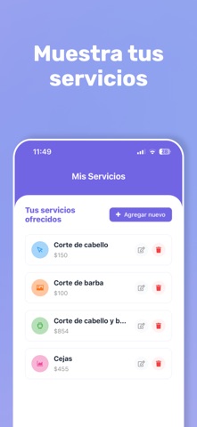 Agenda de citas - MiAgenda screenshot