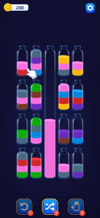 Water Sort Puzzle : Challenge screenshot 1
