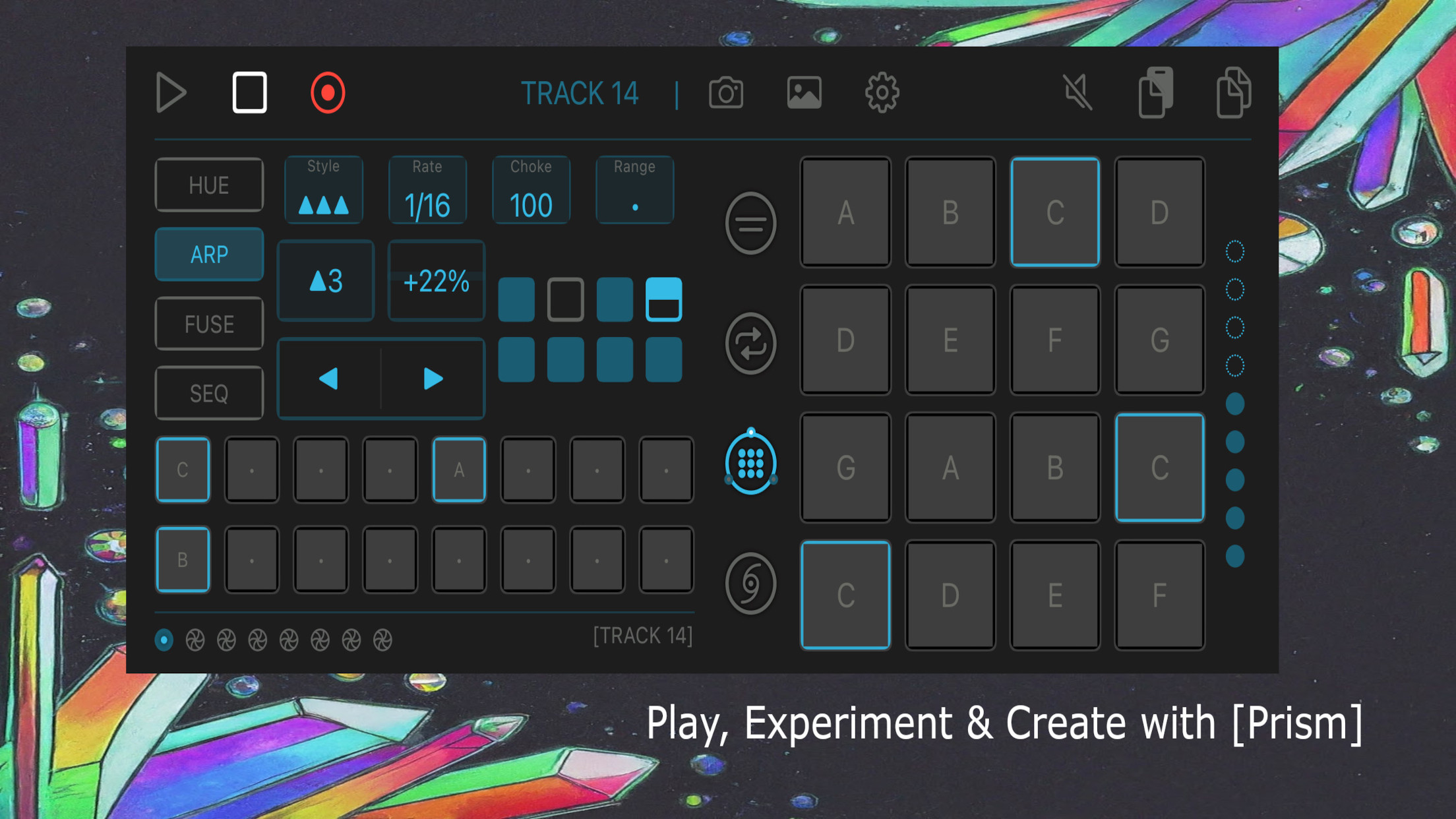 Prism MIDI Sequencer