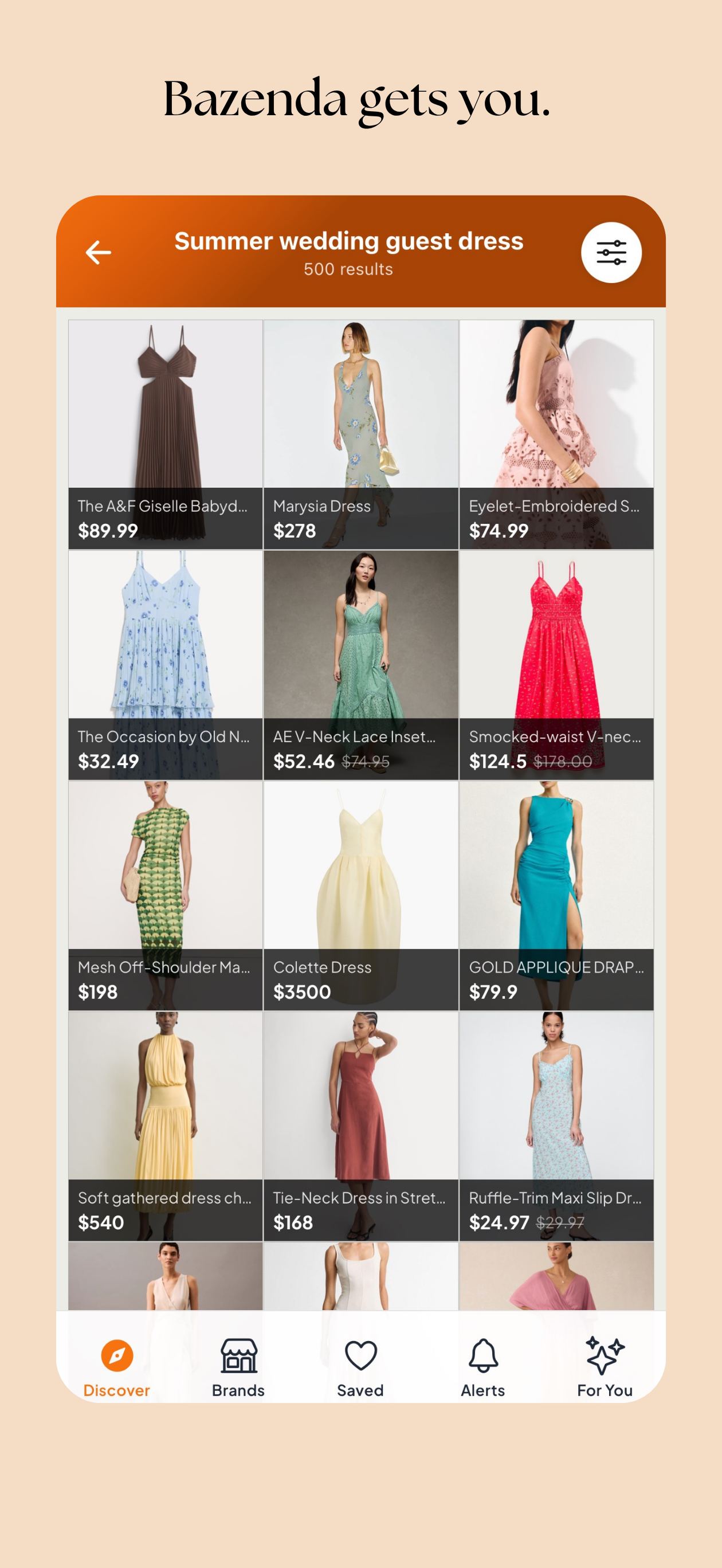 Bazenda - AI Fashion Discovery