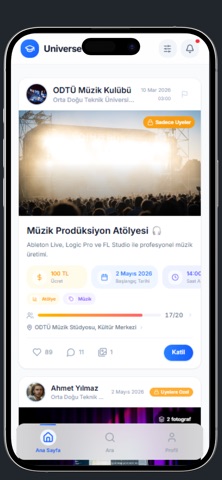 UniVerse -app screenshot