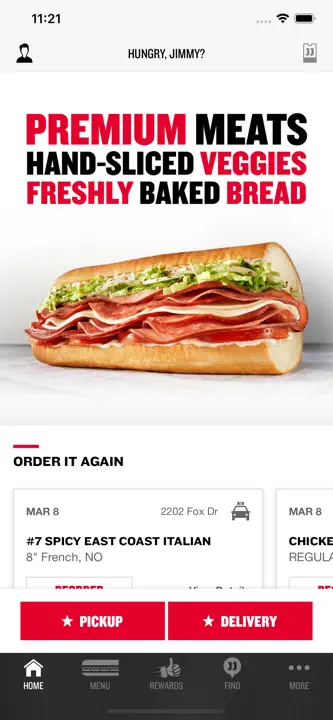 Jimmy John’s Sandwiches: Screenshot 8 von 9