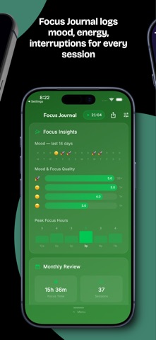 GlassFocus: Focus & Todos Screenshot 9 of 10