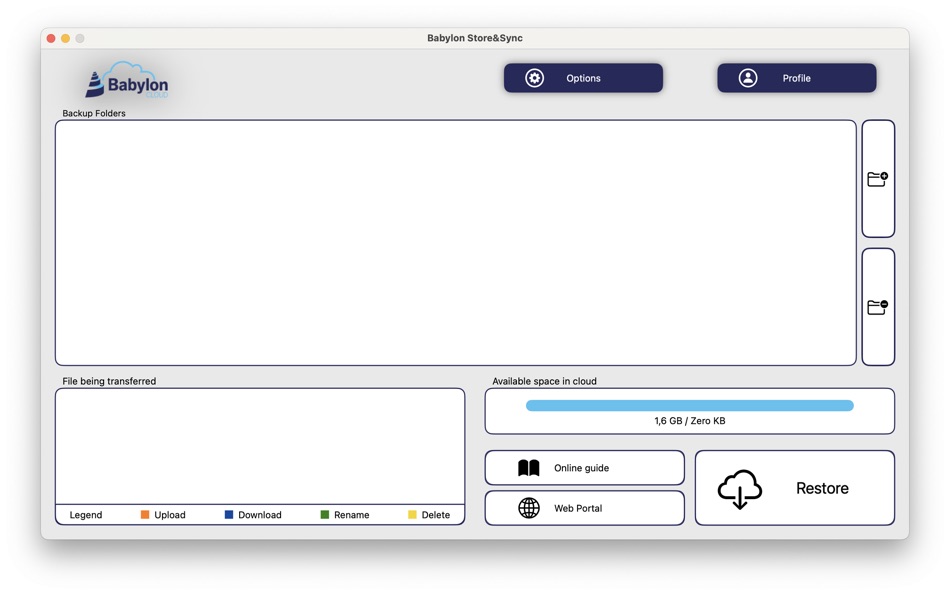 #2. Babylon Store and Sync (macOS) 由: Babylon Cloud