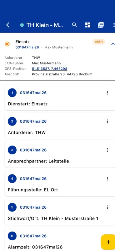 Einsatztagebuch screenshot 6 of 10