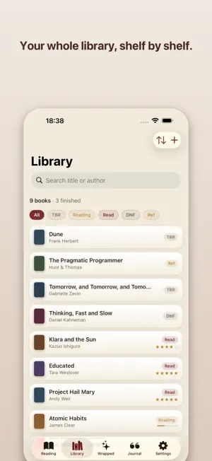 ReadLog: Reading Journal screenshot 2