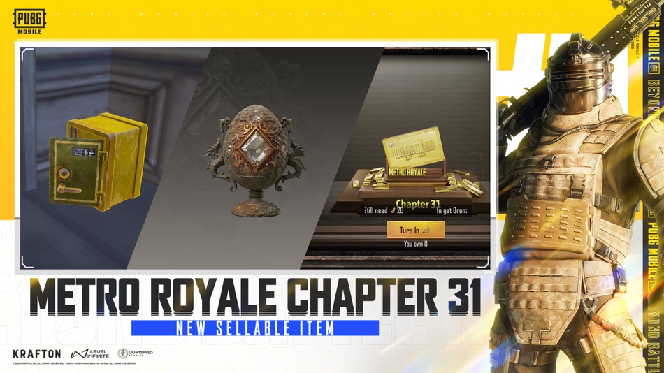 #7. PUBG MOBILE (iOS) 由: Tencent Mobile International Limited