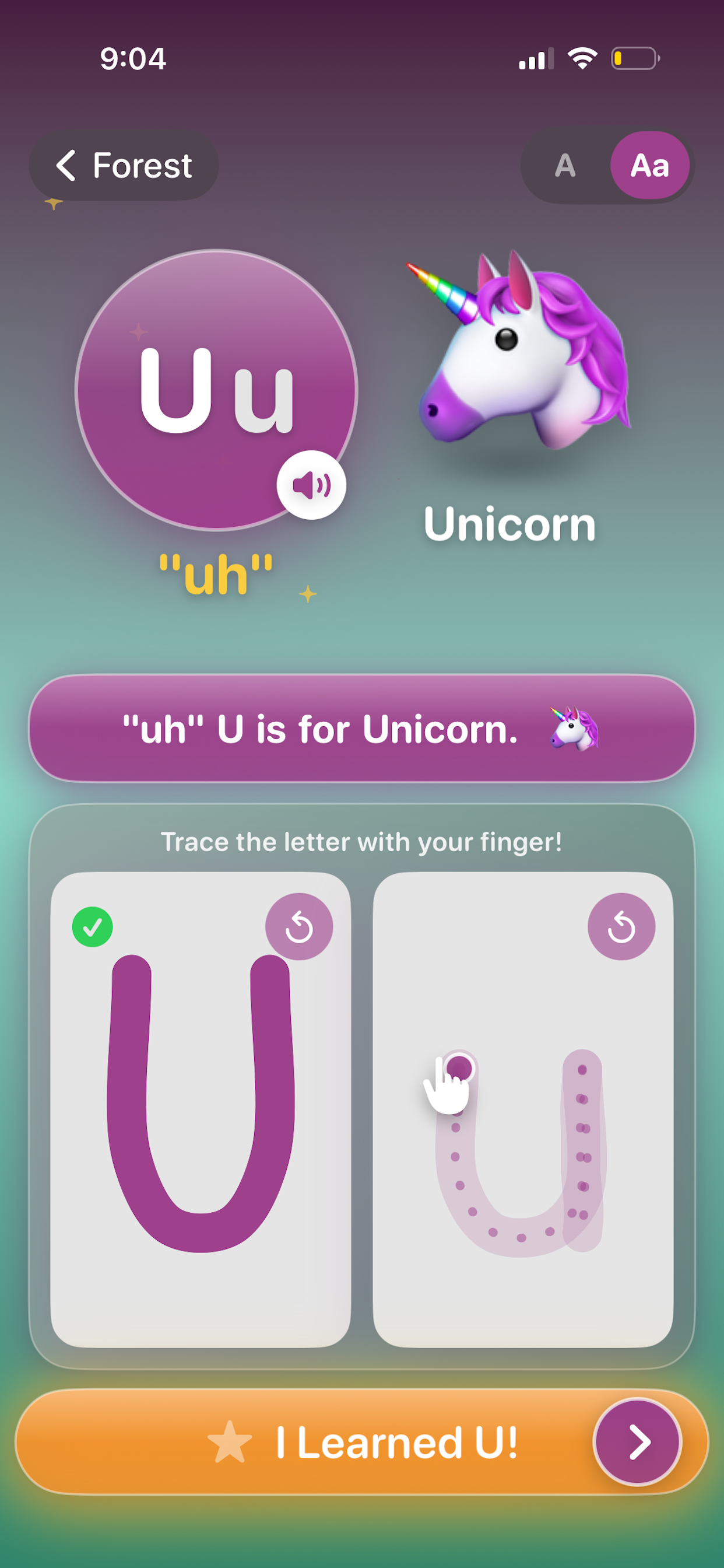 ABC Koala and Unicorn screenshot 3