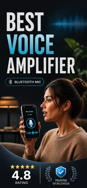 Voice Amplifier: Live Mic screenshot 1