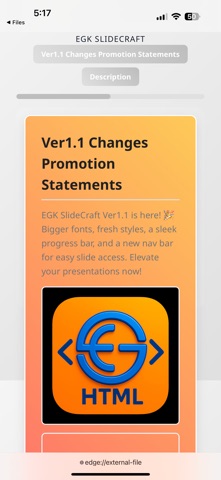 EGKSlideCraft screenshot