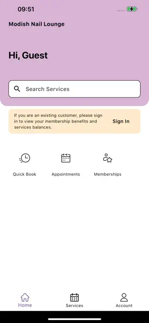 Modish Nail Lounge screenshot 1