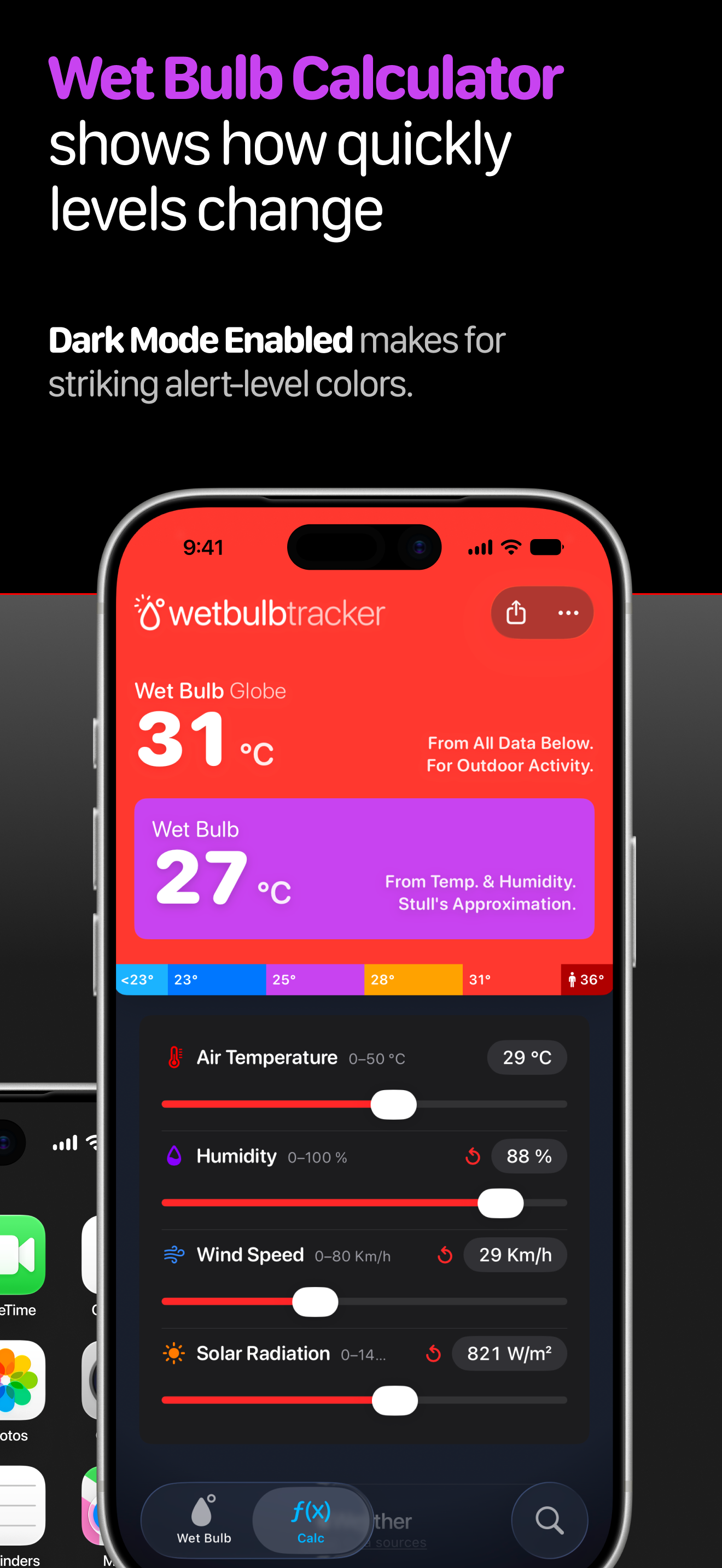 Wet Bulb Temperature Tracker screenshot 4