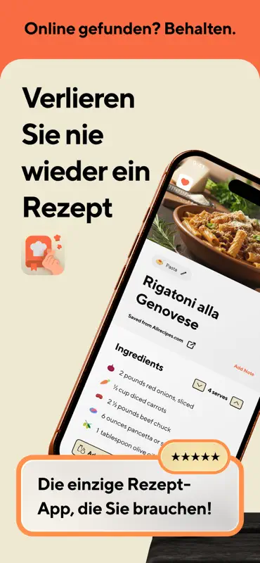 Rezepte Speichern RecipeSnap screenshot 1 of 10