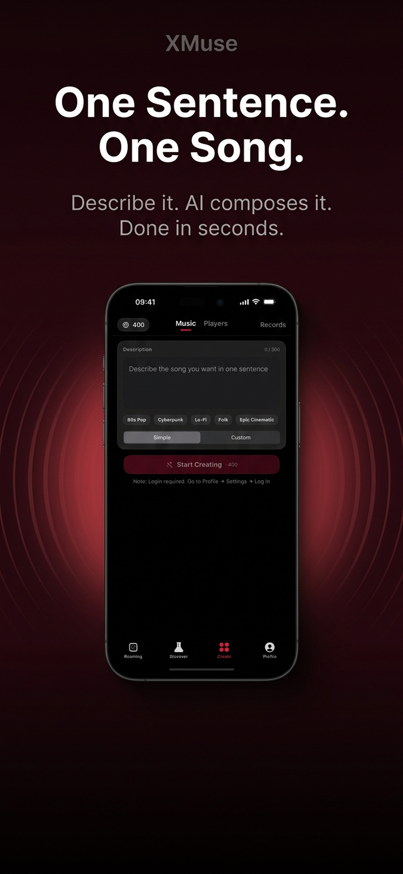XMuse - AI Music Creator screenshot 3