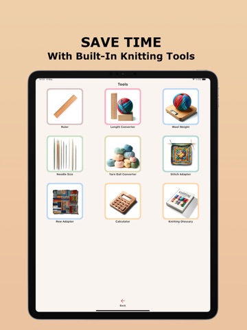 Knitting Row Counter & Tracker iPad screenshot