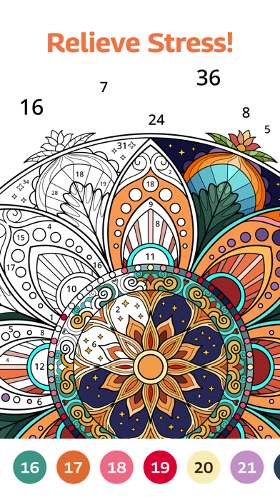 Coloring Club: Paint by Number Screenshot