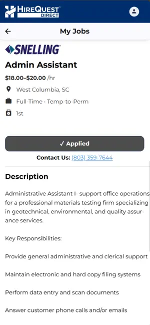 HireQuest Direct Jobs screenshot 4