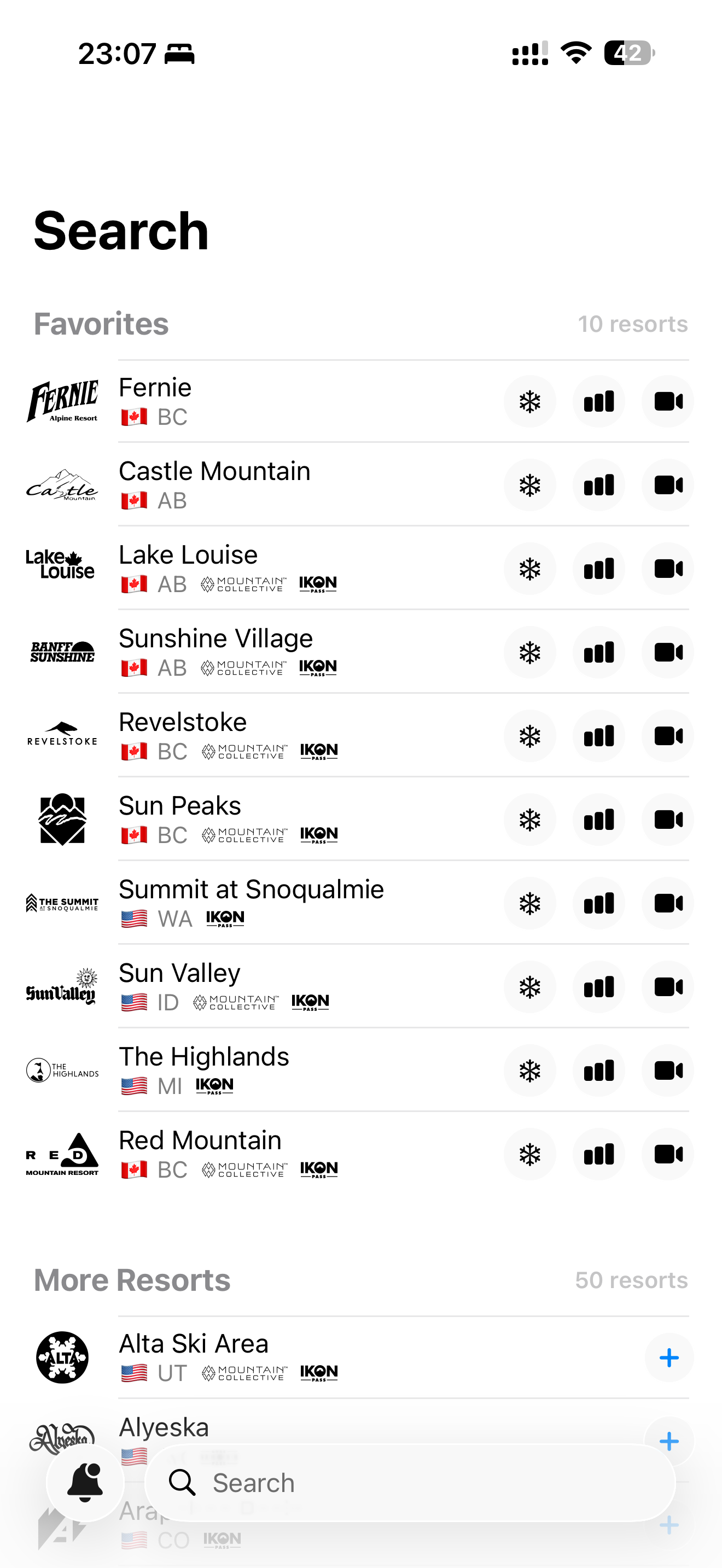 Powder Alert: Snow Report screenshot 4