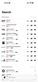 Powder Alert: Snow Report screenshot