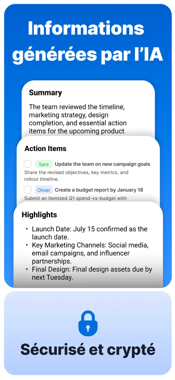 Screenshot #3 pour Summary: Notes avec IA