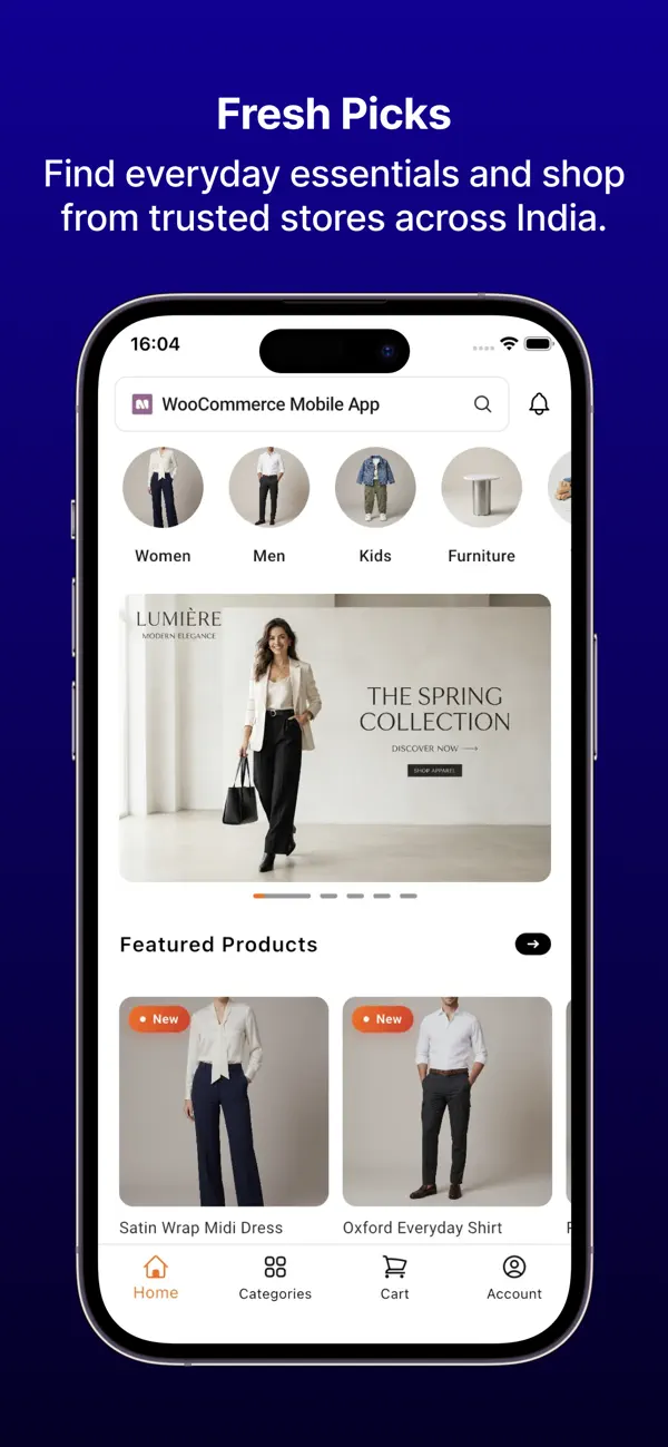 Screenshot #1 pour Mobikul App for WooCommerce