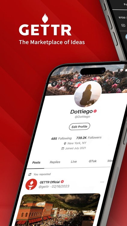 GETTR - A Marketplace of Ideas